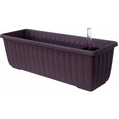 Plastia Samozavlažovací truhlík SIESTA LUX 40 Č – Zboží Mobilmania