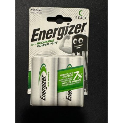 Energizer Power Plus C 2500 mAh 2ks EN-626148 – Zboží Živě