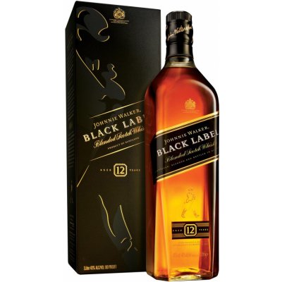 Johnnie Walker Black Label 40% 1 l (holá láhev) – Zbozi.Blesk.cz