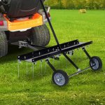 vidaXL Vertikutátor pro zahradní traktor 100 cm 147891 – HobbyKompas.cz