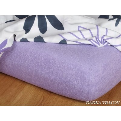 Dadka Froté prostěradlo fialové 90x200x20 – Hledejceny.cz
