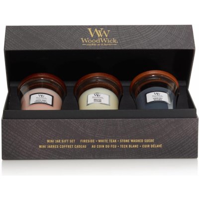 WoodWick Sada Evening Onyx & Solar Ylang & Coastal Sunset 3 x 85 g – Sleviste.cz