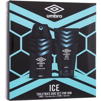 Umbro Ice deospray 150 ml + sprchový gel 125 ml dárková sada – Zbozi.Blesk.cz