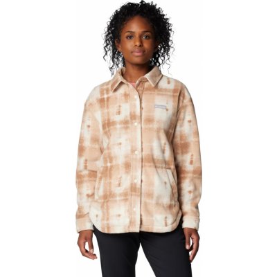 Columbia Benton Springs Shirt Jacket II W 2085661224 camel brown omblur – Sleviste.cz