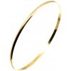 Náramek Fair Line zlatý náramek pevný kruh 076 pevný kruh