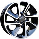 Racing Line B5387 5X14 4X100 ET41 Mb polished + black | Zboží Auto