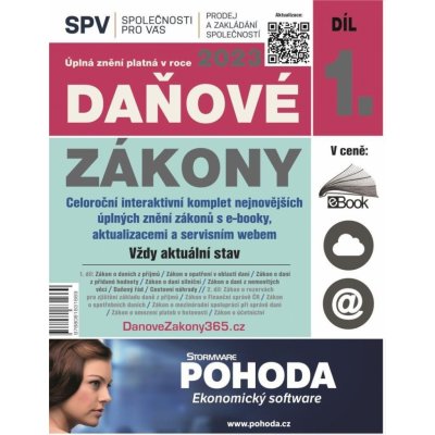 Daňové zákony 2023 Díl 1. - neuveden – Zbozi.Blesk.cz