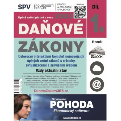 Daňové zákony 2023 Díl 1. - neuveden