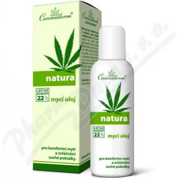 Cannaderm Natura mycí olej 100 ml