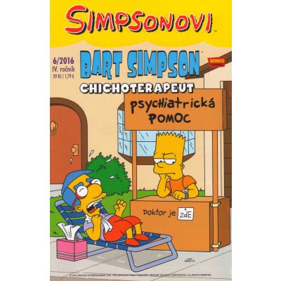 Simpsonovi - Bart Simpson 6/2016: Chichoterapeut: Chichoterapeut (kol.) - Groening Matt – Hledejceny.cz