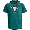 Pánská mikina Under Armour Armour Pjt Rck Terry Ss Hd Fam Coastal Teal