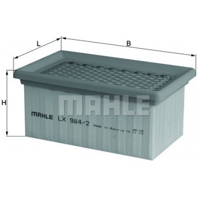 MAHLE Vzduchový filtr LX984/2 – Hledejceny.cz