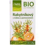 Apotheke BIO Rakytníkový čaj s mátou a pomerančem 20 x 1,8 g – Sleviste.cz