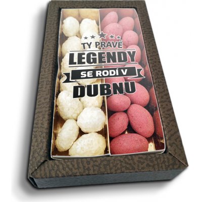 Sablio Mandle v čokoládě Ty pravé legendy se rodí v dubnu 2 x 80 g – Zboží Mobilmania