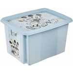 10 BOX ÚLOŽNÝ S VÍKEM MICKEY 30L PLAST – Hledejceny.cz