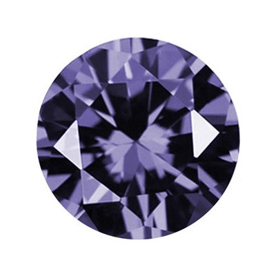 Šperky4U CZ Kubický zirkon - Tanzanite, 100 ks - CZ25-1.90_100 – Zboží Dáma