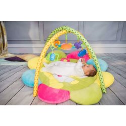 Lorelli hrací deka PLUSH PLAY GYM SHEEP