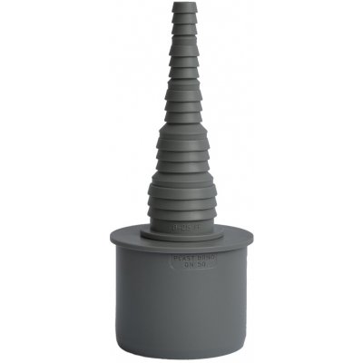 Plast Brno HT koncovka DN 50/25 pro připojení hadice UZ50000 – Sleviste.cz