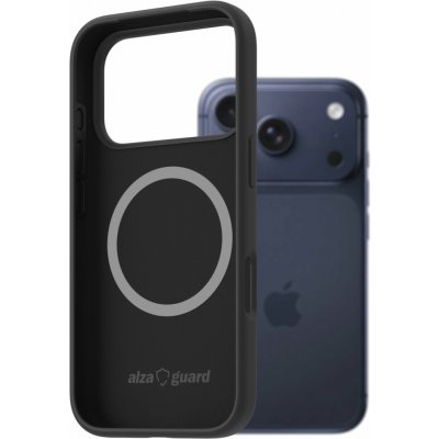 AlzaGuard Silicone Case Compatible with Magsafe pro iPhone 17 Pro černý AGD-PCMS478B – Zboží Živě
