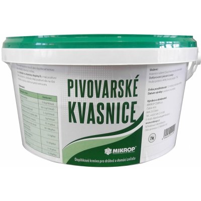 Mikrop Pivovarské kvasnice 25 kg – Zbozi.Blesk.cz