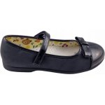 Wojtyłko roztomilé baleríny s mašličkou na suchý zip vložka z kůže 24420 černé – Hledejceny.cz