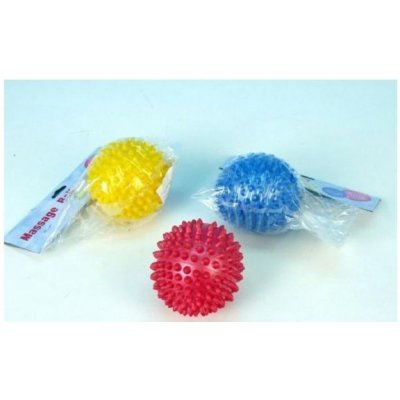 Masážní míček antistresový guma 7cm mix barev