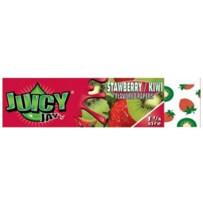 Juicy Jay's ochucené krátké papírky strawberry kiwi 32 ks