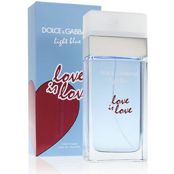 Dolce & Gabbana Light Blue Love is Love toaletní voda dámská 100 ml od 1  423 Kč - Heureka.cz