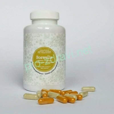 Boswellie kurkumin zázvor vitamín C 180 tablet – Hledejceny.cz