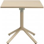 SCAB zahradní skládací stůl Eco 80 x 80 cm Béžový – Hledejceny.cz