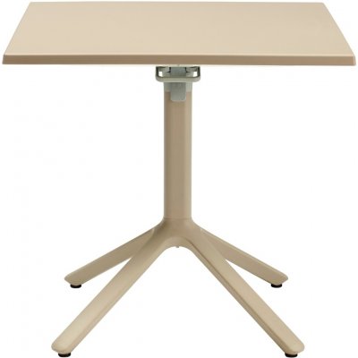 SCAB zahradní skládací stůl Eco 80 x 80 cm Béžový – Hledejceny.cz