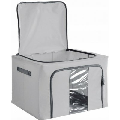 Textilomanie Organizér na povlečení TIDARO 39x40x49 cm, šedý – Zboží Mobilmania