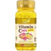 Vitamín a minerál VitaHarmony Vitamin C 100 mg MIX pomeranč a malina 350 žvýk. tablet