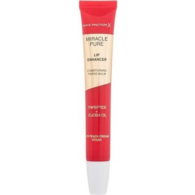 Max Factor Miracle Pure Lip Enhancer Balzám na rty 070 Peach Cream 12 ml – Zboží Dáma