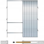 SCRIGNO Stech jednokřídlé 700 mm do ZDI – HobbyKompas.cz