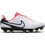 Nike Tiempo Legend 10 Academy FG/MG JR bílo-červené DV4348-100 – Zboží Dáma