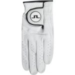 J.Lindeberg Mens Golf Glove Ron Leather - bílá Levá S – Zboží Dáma