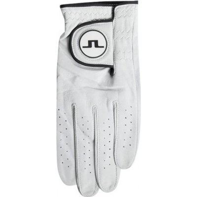 J.Lindeberg Mens Golf Glove Ron Leather - bílá Levá S – Zboží Dáma