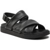 Pánské sandály Calvin Klein Padded Criss Cross Sandal HM0HM01482 černé