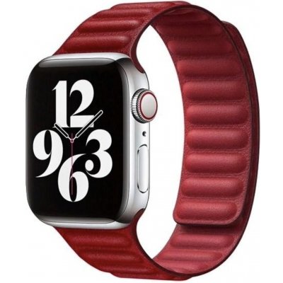 COTEetCI Double Suction kožený na Apple Watch 38/40/41 mm červený WH5292-RD – Zbozi.Blesk.cz