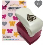 Creatoys děrovačky s embosing efektem srdce s dirkami – Zboží Mobilmania