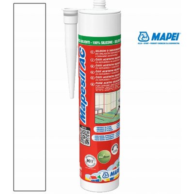 MAPEI Mapesil AC 100 silikonový tmel 310g bílý – HobbyKompas.cz