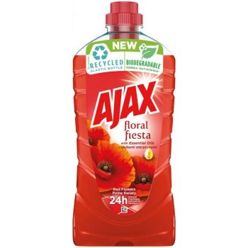 Ajax na podlahu Red Flowers 1 l