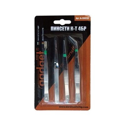 TM 930232 pinzety sada 4 dílná GD – Zboží Dáma