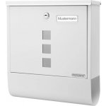 Deuba Poštovní schránka 30,5x8,5x33,5 cm - bílá – Hledejceny.cz
