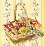 Ubrousek 33x33 cm KOŠÍK KRASLIC – Hledejceny.cz