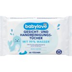 Babylove vlhčené ubrousky s obsahem 99 % vody 20 ks – Hledejceny.cz