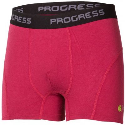 Progress boxerky E SKN vínové