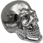 CHAKS Dekorace Lebka stříbrná 17 x 11,5 x 13,5 cm – Zboží Dáma CHAKS Dekorace Lebka stříbrná 17 x 11,5 x 13,5 cm – Zboží Dáma