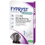 Fypryst Combo Spot-on Dog XL nad 40 kg 1 x 4,02 ml – Hledejceny.cz